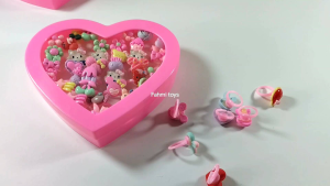 36pcs CINCIN BOX KARAKTER accesories cincin anak anak