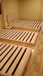 เตียงนอนไม้จริง สไตล์ญี่ปุ่น รุ่น KANSO