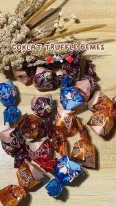 Elvan Truffle Assortment ช็อกโกแลตสอดไส้ น้ำหนัก 500 กรัม  สินค้ามีฮาลาล BBF.12/09/26