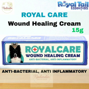 ROYAL CARE Wound Healing Cream 15g Anti-bacterial Anti-inflammatory for pets