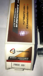SHOCKBREAKER BELAKANG FREE GO LUMINAIRE KUALITAS TERJAMIN