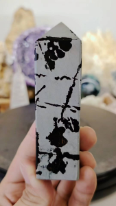 Natural Precious Landscape Picture Jasper Crystal Point Ornament LPJ02 #CrystalPoint