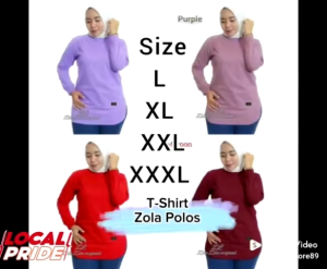 Kaos Wanita Dewasa: Gamis, Tunik, dan Atasan Nyaman