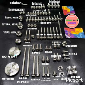 BAUT FULL MESIN MIO SPORTY/SMILE ORIGINAL HENG THAILAND