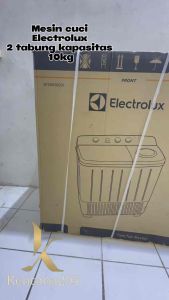 Mesin Cuci Electrolux EWS11262WA 2 tabung 10 kg EWS 11262 WA EWS11262