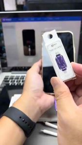 Lanrui V587 One-Click DFU Recovery Boot Mode Engineering Tool. Purple USB-C connector. For mobile device repair.