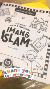 Buku Interaktif Iman & Islam: Panduan Belajar Islam untuk Anak