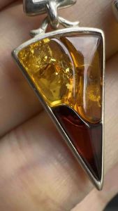 Natural Genuine | Loveau Jewel | • Mix Amber Stud Earrings • S925