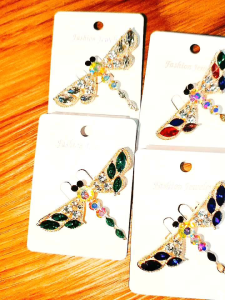 83SK🇲🇾 Fashion Dragonfly Brooch Pin Vintage Style Accessory for Women Tudung Dress Scarf Gift Idea