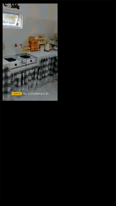 Gorden Kolong Dapur Motif Kotak Elegan Pilihan Warna Menarik