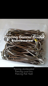 Kail Pancing Gantol atau Pancing Ganco No.02 Stainless steel Per Biji