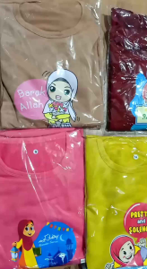Setelan Anak Perempuan Hijab / Setelan Anak Muslim / Setelan Anak One Set Viral