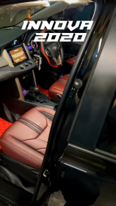 sarung jok mobil innova tipe 2005 - 2024  full set jok bahan tebal full lapis busa dan presisi