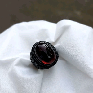 Cincin Batu Kecubung Api Super Keren