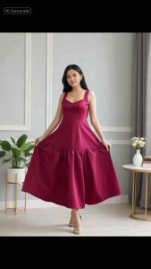 Claudia Queen Ann Scoop Back Sleeveless Maxi Dress - Elegant Long Gown for All Occasions | S-M | Multiple Colors by Star Sky Dress Shop