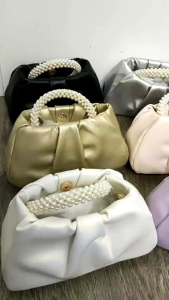 Sale! Tas Pesta Gagang Mutiara Purple Cantik Import Terbaru GS1010477
