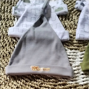 3 Pcs Kupluk Baby Newborn / Topi Untuk Bayi Baru Lahir