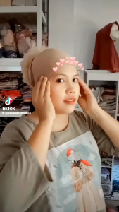 Cepol Tile Jumbo plus Ciput. Scrunchie Hijab Tulle. Daleman Kerudung terbaru 2023