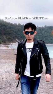 Jaket Kulit Motor Pria Casual Rock N Roll