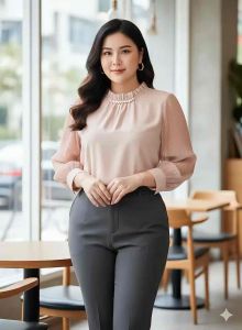 áo trung niên cao cấp tinh tế bigsize vt02-0126