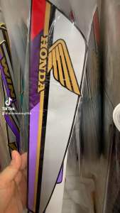 Bộ tem honda win 100 màu đỏ đời 95 hàng nhập Thái Lan chất lượng cao dành riêng cho dòng xe này  tem màu sắc cực đẹp và bền giá bán cực tốt bán lẻ như bán sỉ