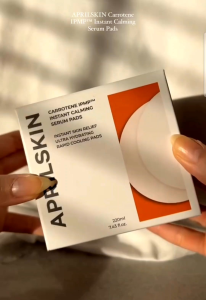 Toner Pad làm dịu phục hồi APRIL SKIN CARROTENE IPMP INSTANT CALMING SERUM PADS 80 miếng
