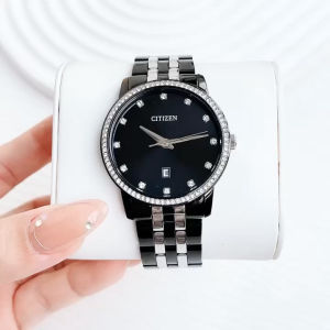 Đồng Hồ Nam Citizen BI5037-52E Quartz Size 40 Black Tone Sang Trọng