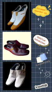 sepatu slop pria //sepatu slop formal//sepatu slop habaib