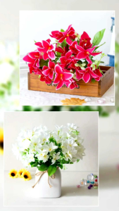 Bunga Lily AF33: Dekorasi Seserahan Backdrop Properti Foto