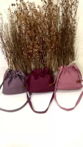 tas selempang serut sakura by aysila