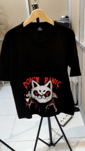 Kaos Oversized Tshirt D0nt P4n1c/Kaos Oversize Wanita/Pria T-shirt