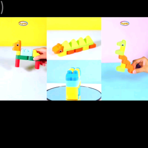 Mainan Balok Susun Anak Playgo Kreatif Blocks