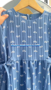 GAMIS ANAK 3-12 Tahun Gamis anak Pita kanan kiri
