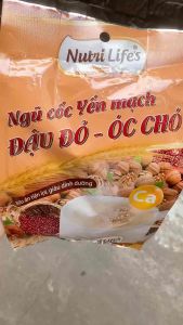 Ngũ Cốc Yến Mạch Đậu Đỏ và Óc Chó Giàu Dinh Dưỡng Tiện Lợi Túi 400gr/16 gói nhỏ