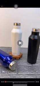 LRMS Tumbler Bentuk Segi Empat / Botol Termos Minum Stainless Steel 500ML