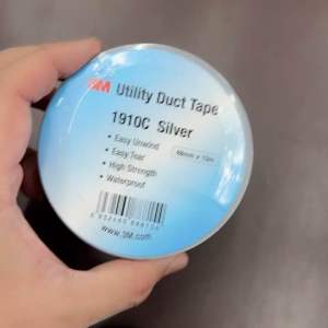 【100% Ori】3M 1910C Utility Waterproof Duct Tape / 3m tape / waterproof tape / duct tape /cloth tape( Black or Silver )
