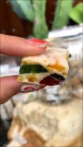 ❤️NEW นูกัตบาร์(ผลไม้) ตรา PATTA ขนาด 1kg ถุงมือถือ หอมหวานอร่อยคุ้มสุดๆ นูกัตผลไม้เครื่องแน่นๆรสชาติหวานตัดเปรี้ยวลงตัว