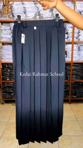 Rok Sekolah SMP MTS Biru Dongker Panjang Bahan Rapilo Tebal Premium Seragam Sekolah