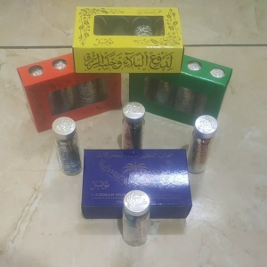 hiasan rumah 1 dus isi 4 botol kaligrafi arab original