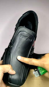 Sepatu Kulit Pria Casual Sapi Slip On Slop (m05)