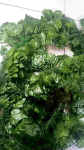 Daun Rambat Gantung (10 sulur ) / Daun Rambat Dekorasi/ Daun Rambat Hiasan
