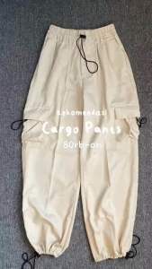 MATUL ID Kiya Cargo Pants Wanita Highwaist Loose Korean Style Jumbo Celana Cargo Wanita Terbaru