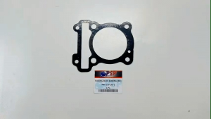 Paking Blok Boring Bawah Mio J (Bahan Plat) - Packing Peking Gasket Cylinder Silinder Block Seher Seker Buring Yamaha Fino Fi 115 Soul GT 115 XRide 115