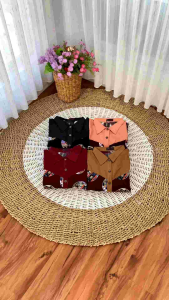 NEW BATIKA DRESS #1 & #2 - GAMIS BAHAN KATUN FULL MOTIF MODEL A-LINE CANTIK COCOK BUAT HANGOUT BY ANNAIRA.ID