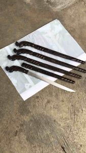 Golok Tongkat Baja Ukir Naga 50cm