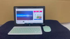แท็บเล็ต 2in1พร้อมคีย์บร์อดบลูทูธ Fujitsu ArrowsTab Q665/M Intel CoreM-5Y31(RAM:4 GB/SSD:128GB)ขนาด11.6นิ้ว