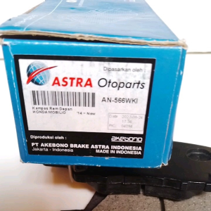 KAMPAS REM DEPAN / BRAKE PAD MOBIL HONDA MOBILIO MERK AKEBONO ORIGINAL