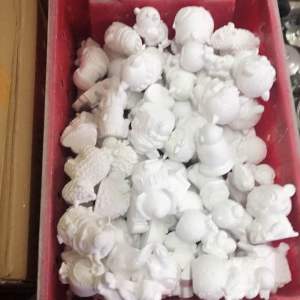 Bộ Tô tượng thạch cao 4 con bất kỳ sz 7-9 cm + màu + cọ.