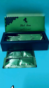 Original 💯 black horse honey 12 sachet full box 10g
