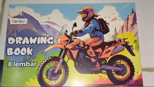 BUKU GAMBAR SEDANG A4-ukuran sedang FORTE